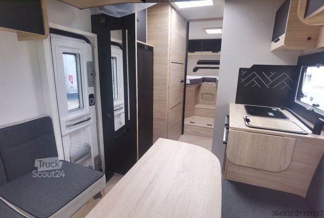 Half-integraal camper CHALLENGER 317 Graphite Edition m. Hubbett