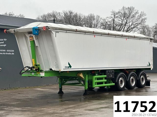 Semitilhenger med walking floor STAS S300CX 53m³/ALU/Lift- & Lenk/OptiLevel/CRAMARO