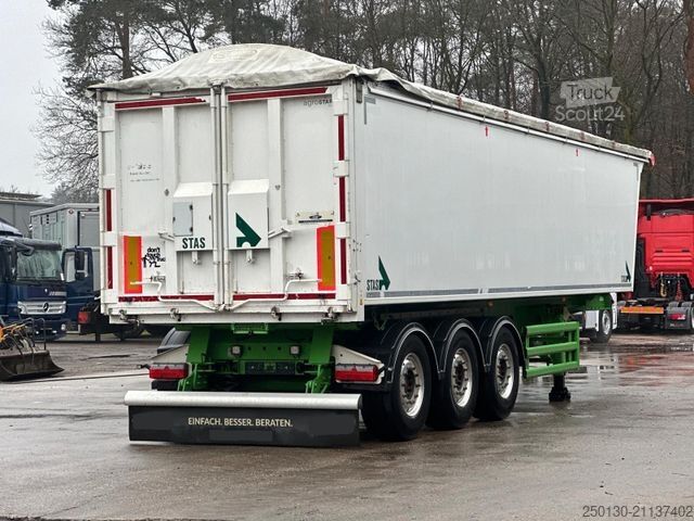 Semitilhenger med walking floor STAS S300CX 53m³/ALU/Lift- & Lenk/OptiLevel/CRAMARO