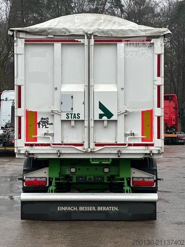 Semitilhenger med walking floor STAS S300CX 53m³/ALU/Lift- & Lenk/OptiLevel/CRAMARO
