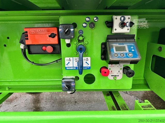 Semitilhenger med walking floor STAS S300CX 53m³/ALU/Lift- & Lenk/OptiLevel/CRAMARO