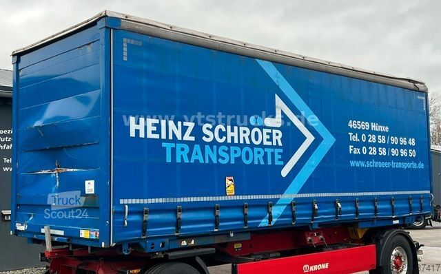 Swap body trailer KRONE WP 7,3 LS4-CS Wechselpritsche