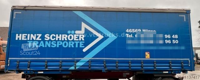 Swap body trailer KRONE WP 7,3 LS4-CS Wechselpritsche