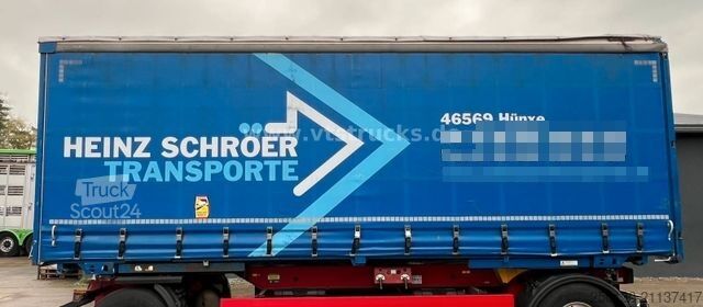 Swap body trailer KRONE WP 7,3 LS4-CS Wechselpritsche