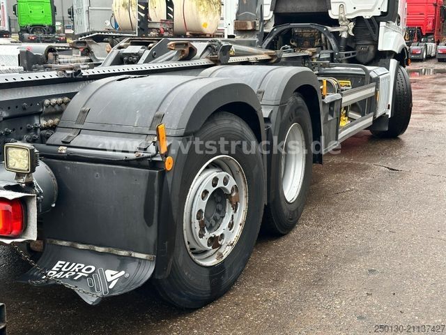 Roll-off tipper truck MERCEDES-BENZ Actros 2548 L Meiller-ARK, Nachlauf-Lift-Lenkach