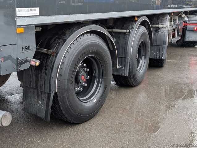 Полуремарке с подвижен под  H&W AGRAR 70 cbm, Zwangslenkung, MIETEN?