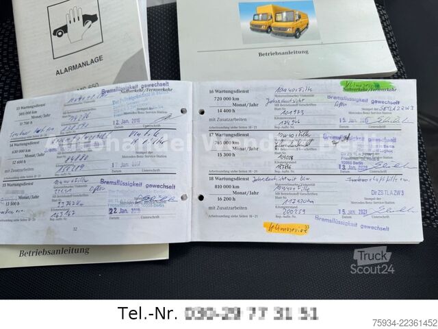 Minibus MERCEDES-BENZ Vario 814D Diff Klima Standh120km/h  restauriert