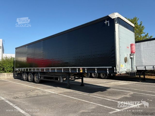 Open oplegger met zeil Schmitz Cargobull Semitrailer Curtainsider Standard
