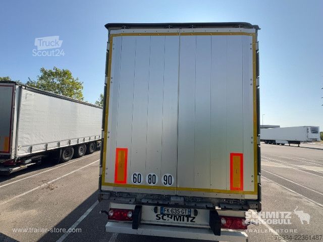 Open oplegger met zeil Schmitz Cargobull Semitrailer Curtainsider Standard