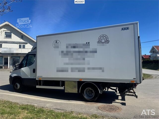  Iveco Daily 70C18 – 8-pallet box truck with 2 sets of ti