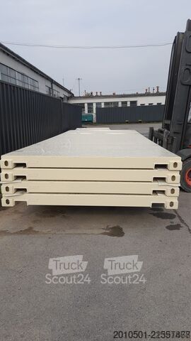 Container 10 Fuß Stahlplattform / NEUWARE mit Gabelstaplertaschen