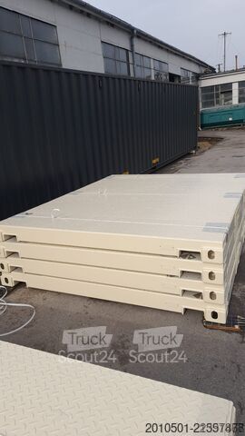 Container 10 Fuß Stahlplattform / NEUWARE mit Gabelstaplertaschen