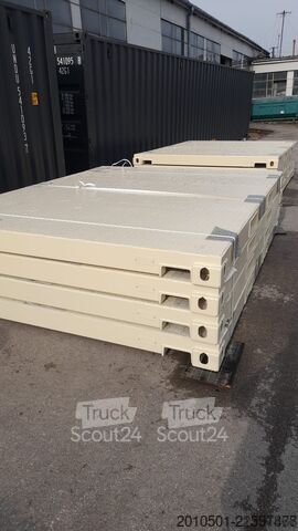 Container 10 Fuß Stahlplattform / NEUWARE mit Gabelstaplertaschen