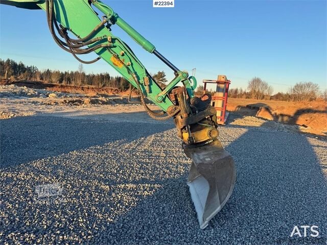 Crawler excavator Kobelco SK75SR-3E Tracked Excavator – Rototilt – Grading B