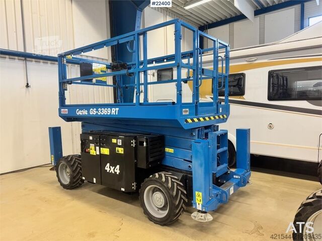 Šķēres lifts Genie GS-3369 4x4 Scissor Lift – only 250 hours!