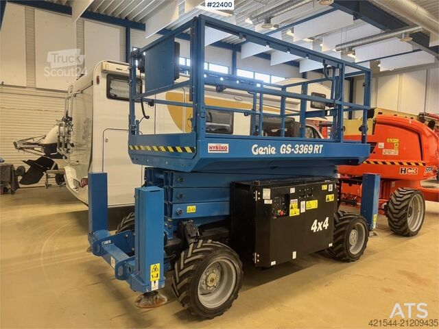 Šķēres lifts Genie GS-3369 4x4 Scissor Lift – only 250 hours!