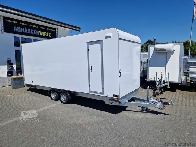 Reboques de automóveis Other Seitentür aero Sandwich Koffer Retro TFSP 600T.00 600x200x220cm 100km/H 3500kg sofort