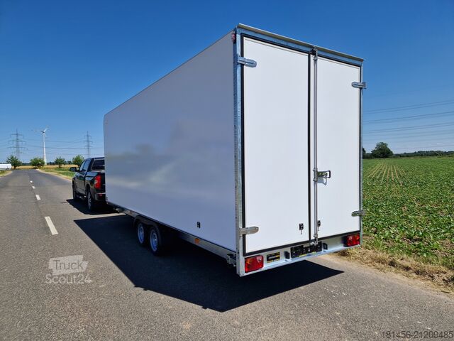 Reboques de automóveis Other Seitentür aero Sandwich Koffer Retro TFSP 600T.00 600x200x220cm 100km/H 3500kg sofort