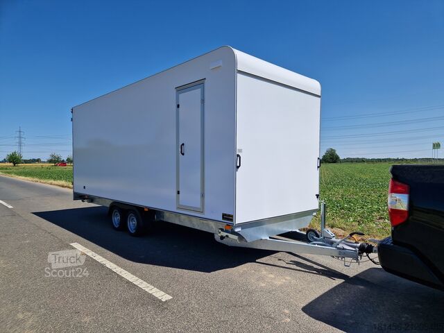 Reboques de automóveis Other Seitentür aero Sandwich Koffer Retro TFSP 600T.00 600x200x220cm 100km/H 3500kg sofort