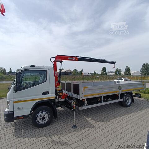 Vrachtwagen met kraanopbouw Fuso Canter 9C18 Fassi M40 Pritsche 4,5 m