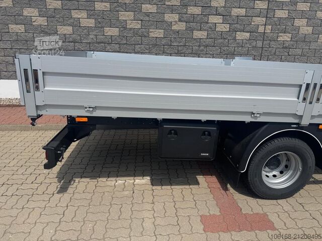 Truck-mounted crane van Iveco Daily 70C18 Kran Hyva Pritsche 5 m