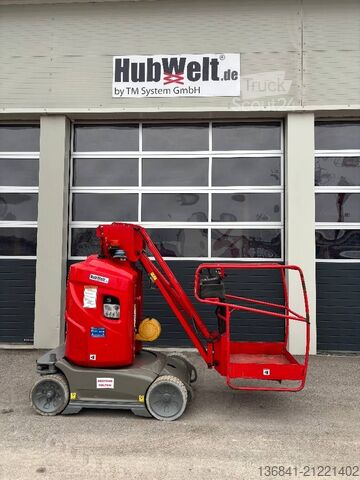 Mafsallı teleskopik çalışma platformu Manitou 100VJR - 10m Elektro Mast-Arbeitsbühne *Akku NEU*