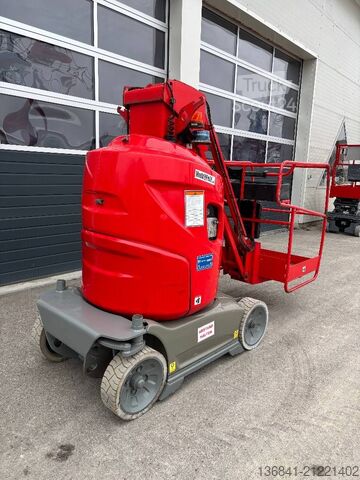 Mafsallı teleskopik çalışma platformu Manitou 100VJR - 10m Elektro Mast-Arbeitsbühne *Akku NEU*