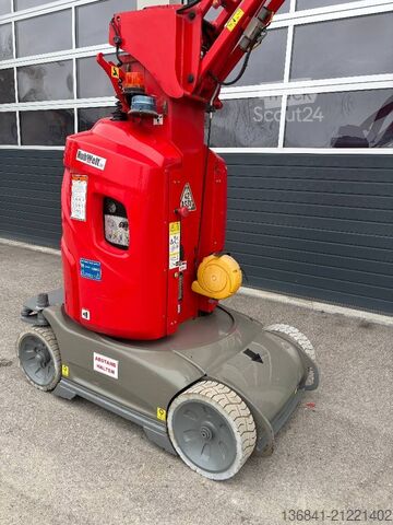 Mafsallı teleskopik çalışma platformu Manitou 100VJR - 10m Elektro Mast-Arbeitsbühne *Akku NEU*