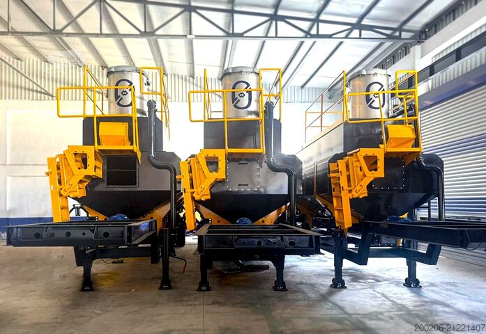 Silo FABO Silo 30-ton semi-mobile horizontal silos