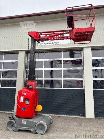 Mafsallı teleskopik çalışma platformu Manitou 100VJR - 10m Elektro Mast-Arbeitsbühne *Akkus NEU*