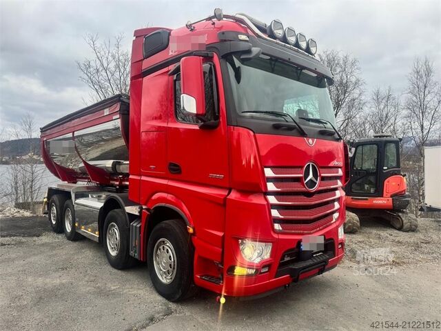 Dumper Mercedes-Benz Arocs 3558 8x4 Asphalt Truck – 165,000 km!