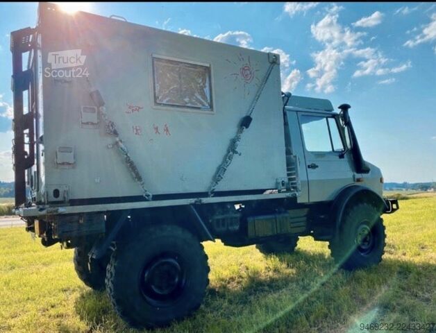 Wohnmobil LKW Mercedes-Benz Unimog U1300 L 4x4 Expeditionsmobil H-Kz