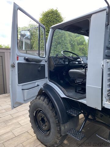 Wohnmobil LKW Mercedes-Benz Unimog U1300 L 4x4 Expeditionsmobil H-Kz