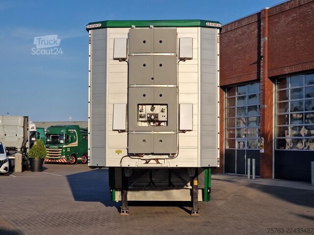 Szarvasmarha-szállítás Pezzaioli SBA31 SR - NEW - 3+4 Floor - lift axle - liftin...