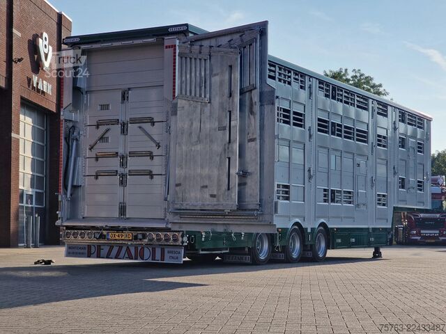 Transporte de gado Pezzaioli SBA31 SR - NEW - 3+4 Floor - lift axle - liftin...