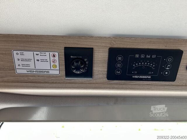 Campingvogn/autocamper Fiat Weinsberg Carabus 600 K | 4 Posti Letto | Completamente Attrezzato