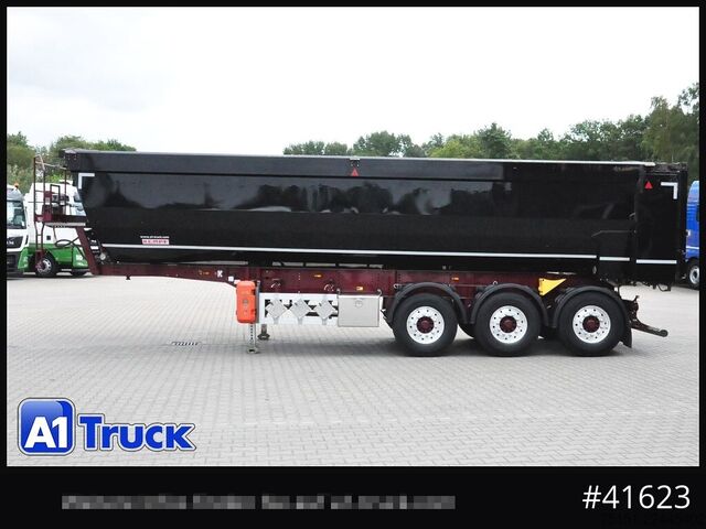 Semi-reboque basculante KEMPF SKM 36/3,  37m³, Okulen, Alu; 6080 Kg,