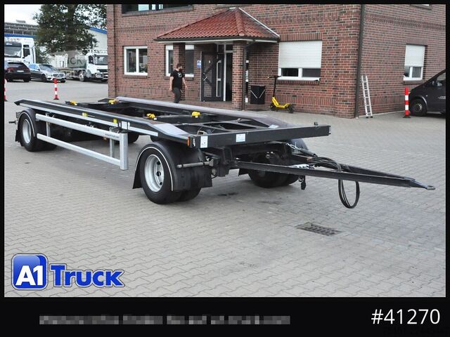 Reboque roll off HUEFFERMANN HAR 20,70, Abrollcontainer, SAF Achse,