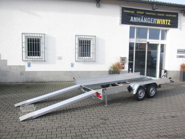 Transportador de automóveis Anssems leichte Alu Autotransporter Wohnmobilanhänger Neu