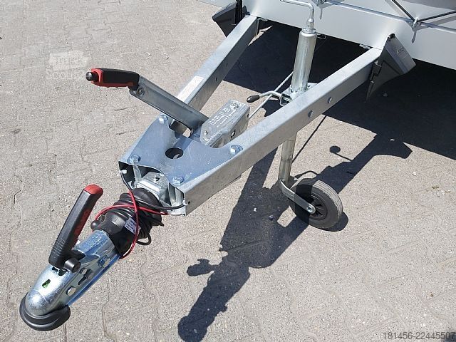 Automašīnas piekabe Anssems Tandem mit aero Hochplane dunkel grau 3x1,5x1,5
