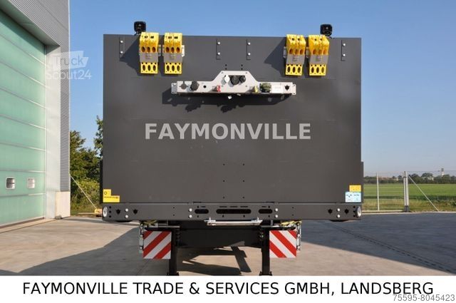 LÄglastarslÀpvagn FAYMONVILLE MultiPLUS-Z-3L-UB-12AT-9.60-17.5-2.54-GR