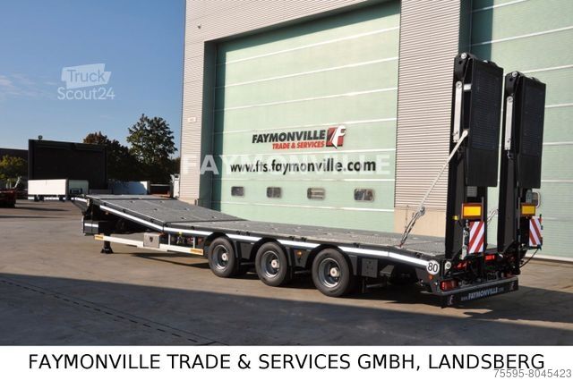 LÄglastarslÀpvagn FAYMONVILLE MultiPLUS-Z-3L-UB-12AT-9.60-17.5-2.54-GR