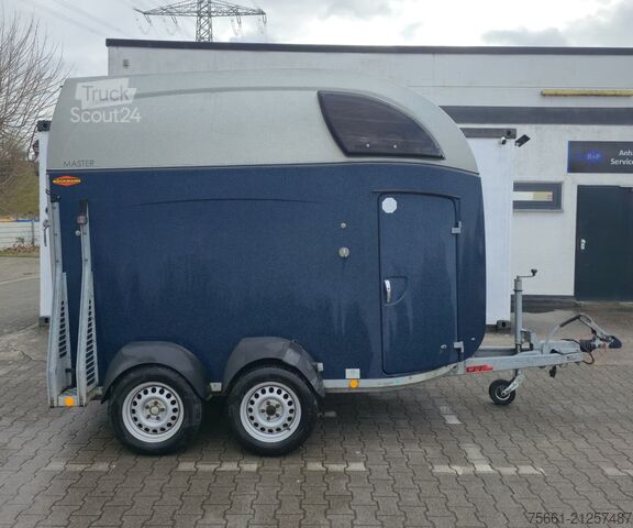Horse transport trailer BÖCKMANN Master 2-Pferdeanhänger 2400 kg Aluboden