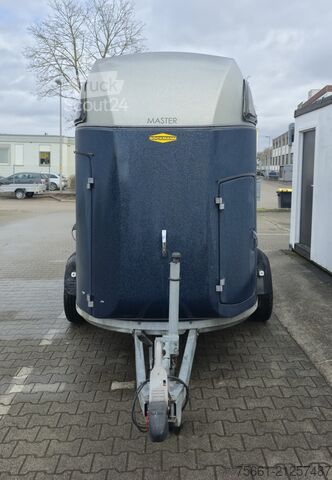 Horse transport trailer BÖCKMANN Master 2-Pferdeanhänger 2400 kg Aluboden