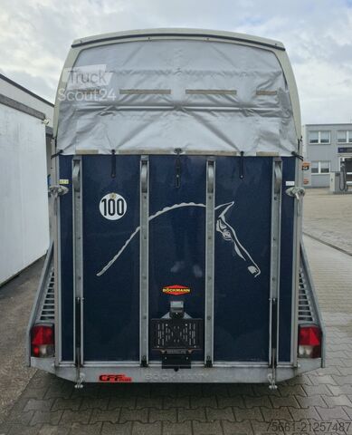 Horse transport trailer BÖCKMANN Master 2-Pferdeanhänger 2400 kg Aluboden