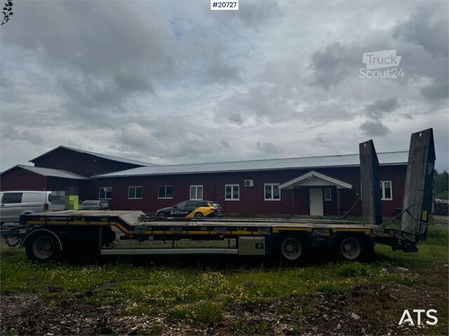 Remorcă pentru utilaje NC engineering cu acționare hidraulică b. NC engineering Machine trailer w/ hydraulic driving b
