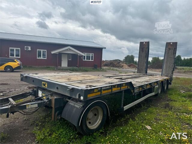 Remorcă pentru utilaje NC engineering cu acționare hidraulică b. NC engineering Machine trailer w/ hydraulic driving b
