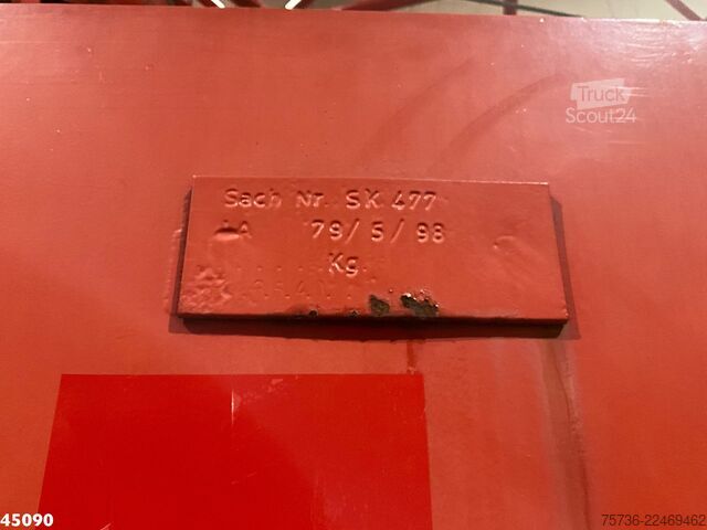 Camion-grue Spierings SK375-AT3 6x6 Euro 6 Mobiele Torenkraan