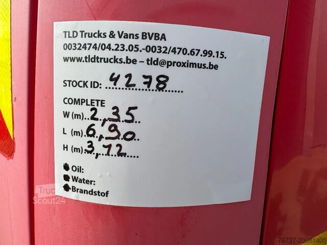 Пожежна машина Mercedes-Benz ATEGO 1325 **FIRETRUCK-2000LTR TANK