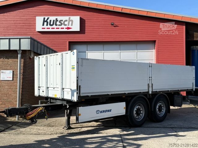 Remorque ouverte KRONE Tandem - Pritschen-Baustoff-Anhänger